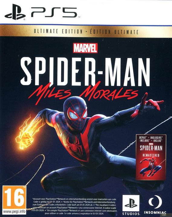 Sony Marvel’s Spider-Man: Miles Morales - Ultimate Edition (PS5, Multilingual)