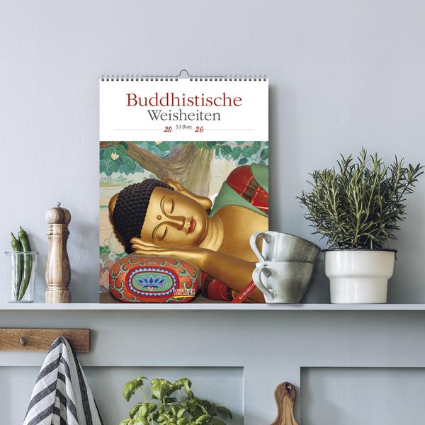 Produktbild Buddhistische Weisheiten 2026 (24 x 32 cm)