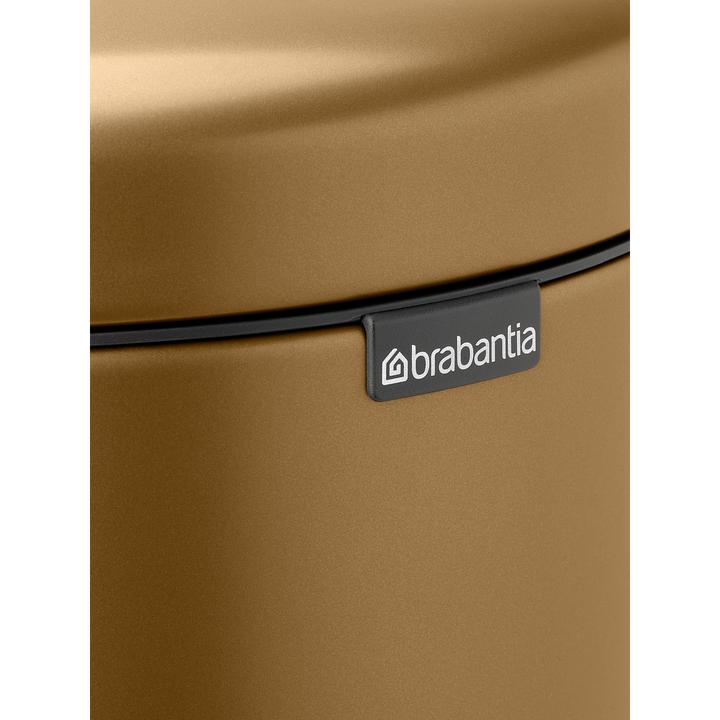 Actual product image Brabantia Kosmetikeimer NewIcon 5 l, Warm Brass (5 l)