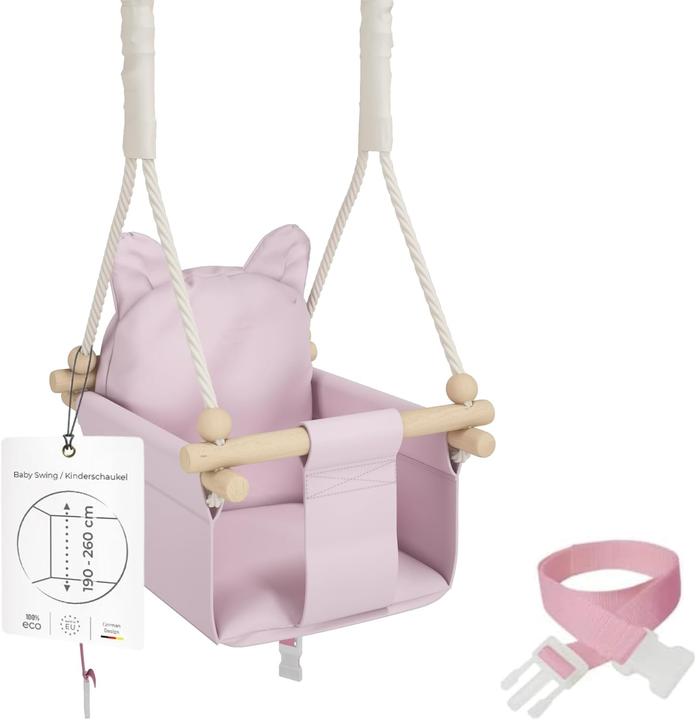 Mamoi Babyschaukel, Teddybär Rosa