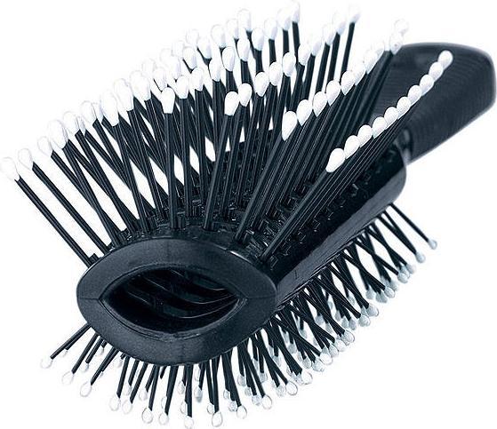 Produktbild Efalock Professional Bürsten Doppel Tunnelventbürste Schwarz / 1 Stk.