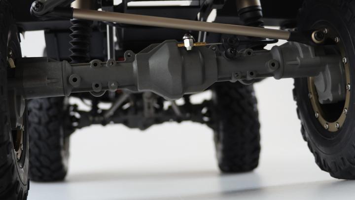 Actual product image Amewi AMXRock RCX8PS Electric Brushed Crawler 4WD 1:8 RTR Military Green (RTR Ready-to-Run)
