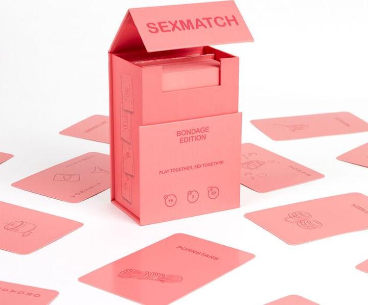 Actual product image Secret play Secretplay - Sexmatch Bondage Edition Game (Deck of cards, Italian, English, French, Dutch, Portuguese, German, Spanish)