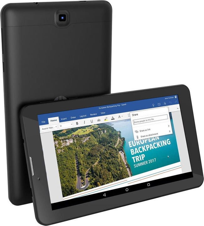Produktbild Odys Pyro 7 plus 3G (3G, 7", 16 GB, Black)