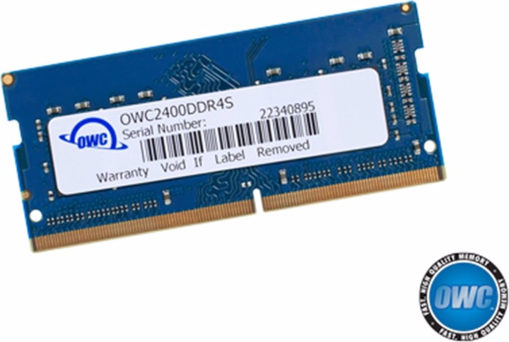 Actual product image OWC 8.0GB 2400 MHz DDR4 Memory for iMac 27" (1 x 8GB, 2400 MHz, DDR4-RAM, SO-DIMM)