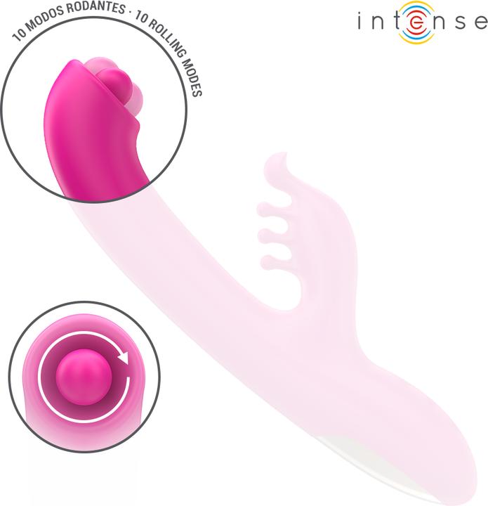 Produktbild Intense - Christina Multifunktions-Rabbit-Vibrator 22,5 cm Rosa