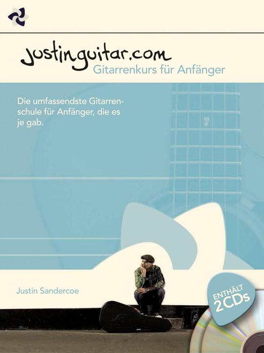 Produktbild Justinguitar.com - Gitarrenkurs für Anfänger (Deutsch, Justin Sandercoe, 2014)