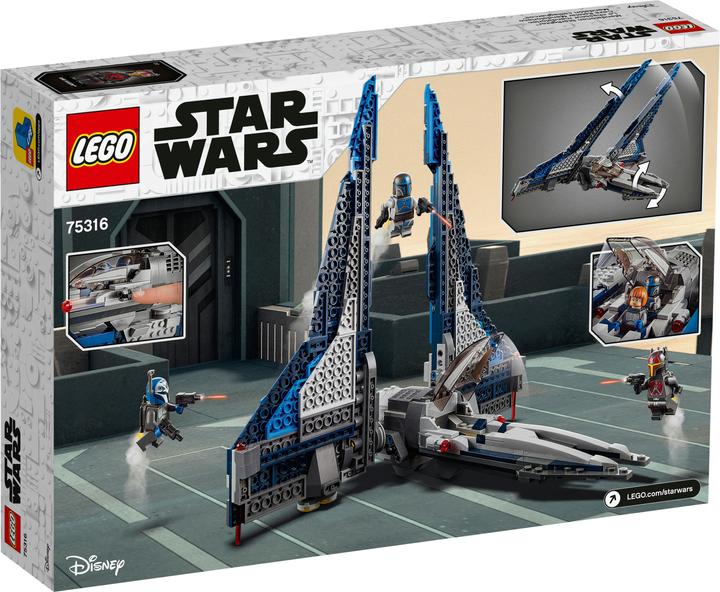 Actual product image LEGO Mandalorian Starfighter (75316, LEGO Star Wars, LEGO Rare Sets)