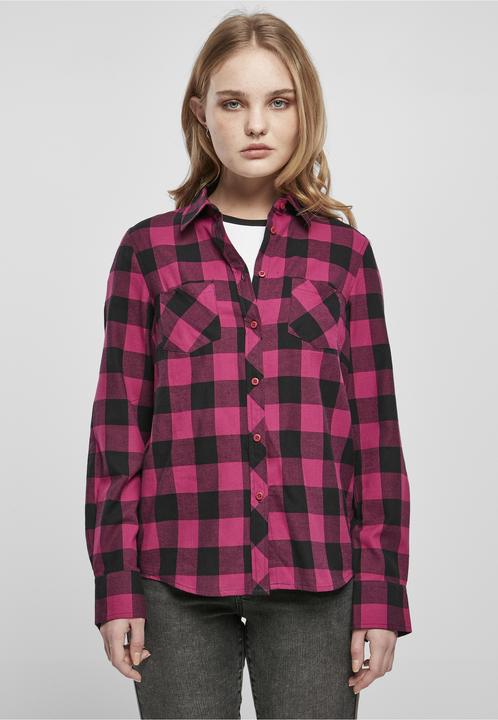 Immagine prodotto Urban Classics Camicia da donna in flanella a quadri risvoltati - 1180 (S)