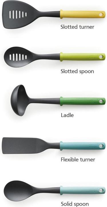 Actual product image Joseph Joseph 5er Set Küchenhelfer Opal, DUO