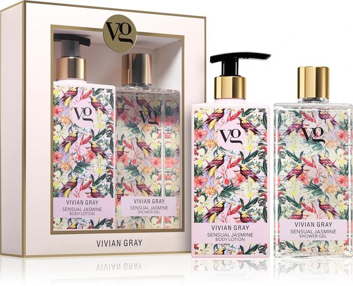 Actual product image Vivian Gray Cosmetic set Sensual Jasmine (Shower Gel & Body Lotion) (Body care set)