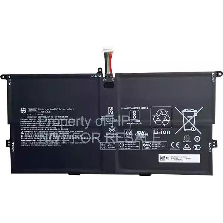 HP 4C Laptop Battery, 46Wh, 3.09Ah, Li-ion, MA04046XL-PL, MA04XL (3090 mAh), Notebook Akku