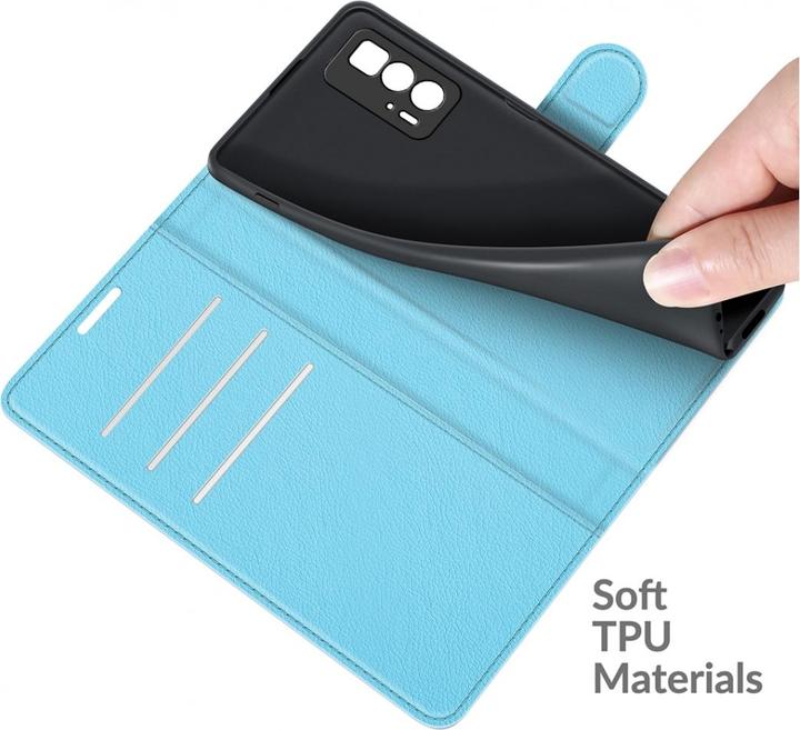 Produktbild Screenguard Motorola Edge 20 Pro Leather Guard Lederhülle (Motorola Edge 20 Pro)