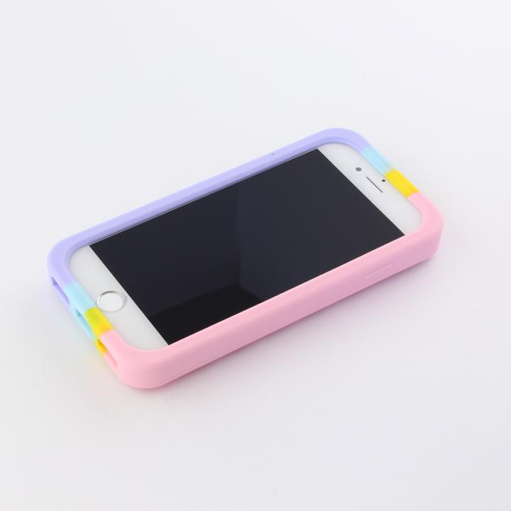 Produktbild PhoneLook Hülle Silikon Luftblasen Anti-Stress Regenbogen (Apple iPhone 7)