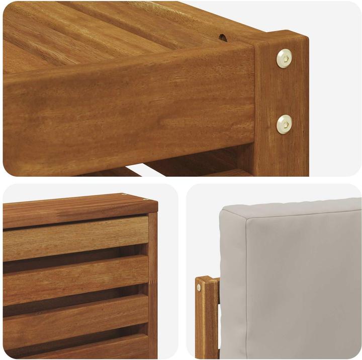 Produktbild vidaXL Outdoor-Sofa