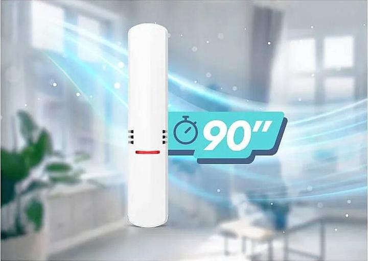 Actual product image Satel BE WAVE Wireless temperature, pressure and humidity detector - dark grey Multi Sensor DG
