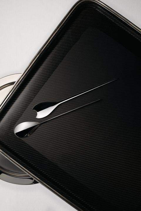 Produktbild Alessi Salatbesteck Silberfarben (Salatbesteck)