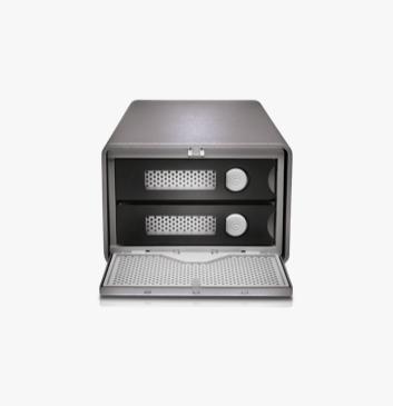 Actual product image Sandisk G-RAID 2 External Hard Drive 40000 GB Gray (40 TB)