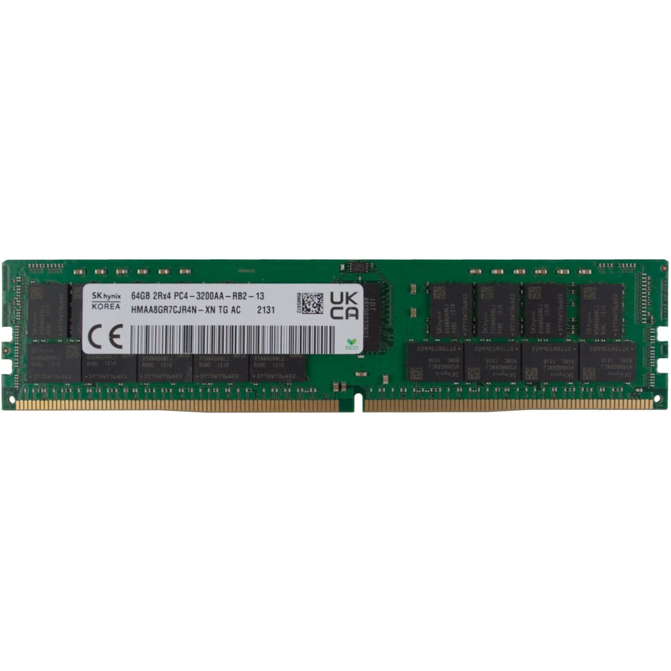 Dell 64GB DDR4-3200 RDIMM memory (1 x 64GB, 3200 MHz, DDR4-RAM, R-DIMM), RAM