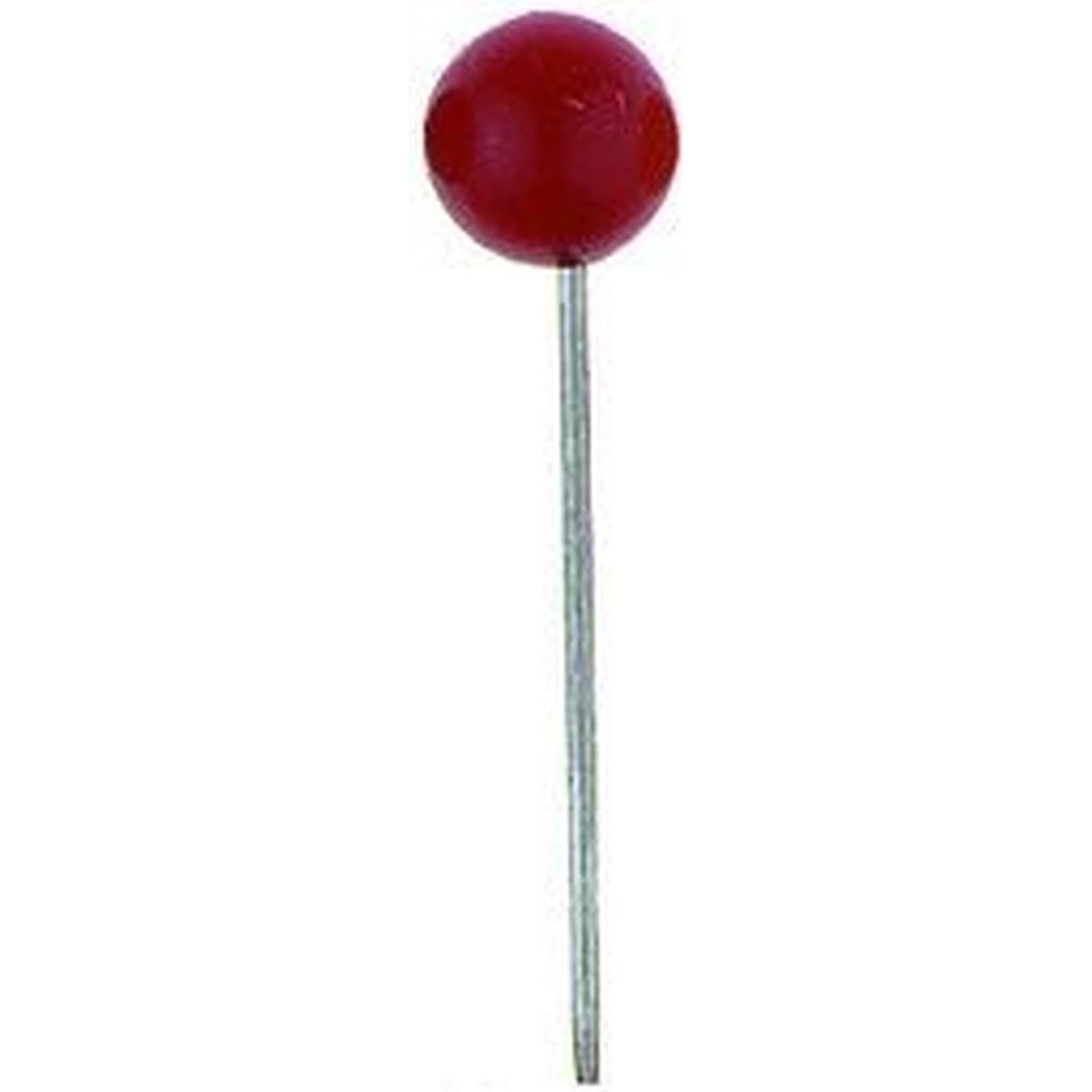 Alco, Zubehör Präsentieren, Landkartennadel 5mm rot VE=60 Stück