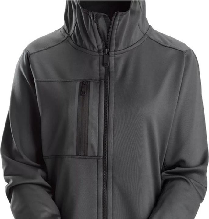 Actual product image Snickers Workwear Snickers Aw Women Fz Fleece Hoodie 8057 Staal Grijs - (5800) Maat XXL (S)