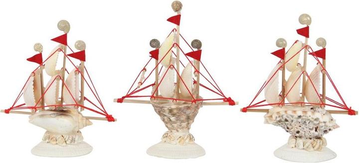 Actual product image Something Different Shell Galleon Ornament