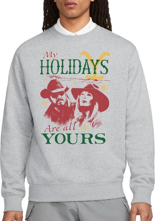 Immagine prodotto Yellowstone My Holidays Are All Yours Felpa Natale Adulto Unisex (XL)