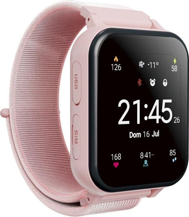 Actual product image Canyon Smart watches kids watch Alfie KW-37 MP3 Study&Game Pink (39.90 mm)