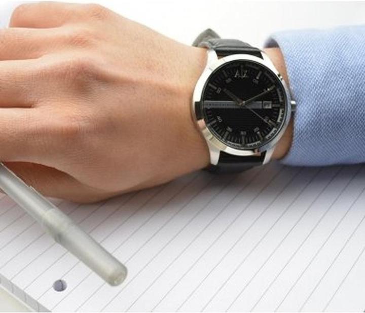 Actual product image Armani Exchange Hampton (Analogue wristwatch, 46 mm)