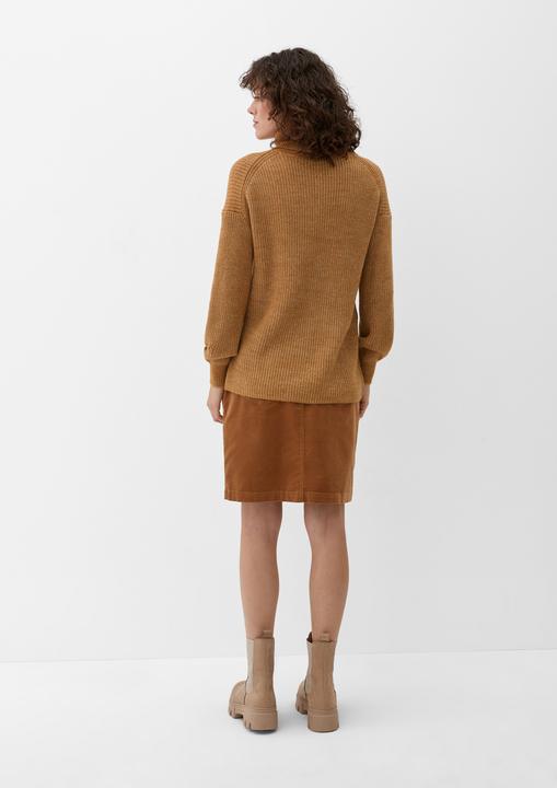 Produktbild s.Oliver Strickpullover Strickpullover mit Rollkragen (38)