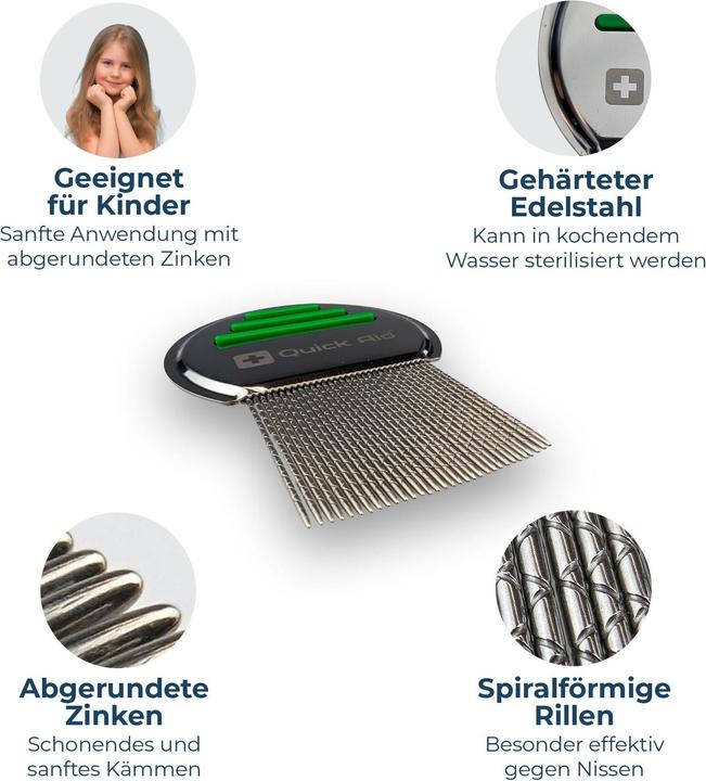 Produktbild Quick Aid Läuse- und Nissenkamm