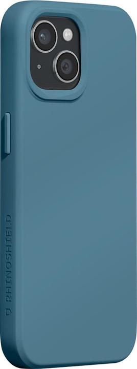 Actual product image RhinoShield Solidsuit Plastic Back Cover Blue Apple iPhone 15 (Apple iPhone 15)