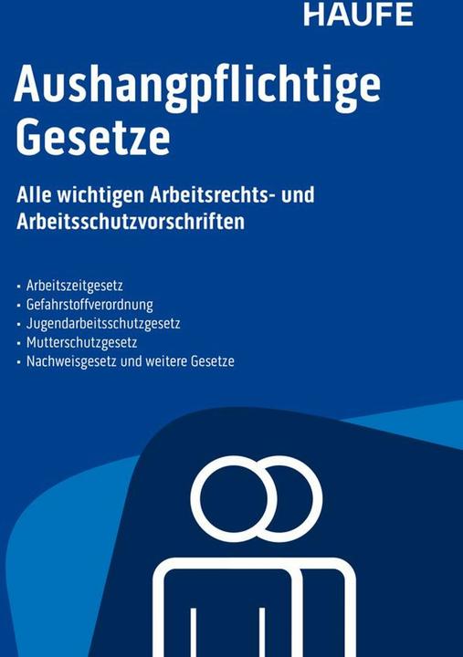 Actual product image Aushangpflichtige Gesetze (German, 2025)