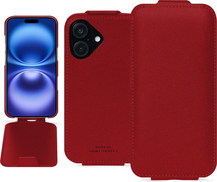 Immagine prodotto Noreve Coque à rabat vertical en cuir (Apple iPhone 16)