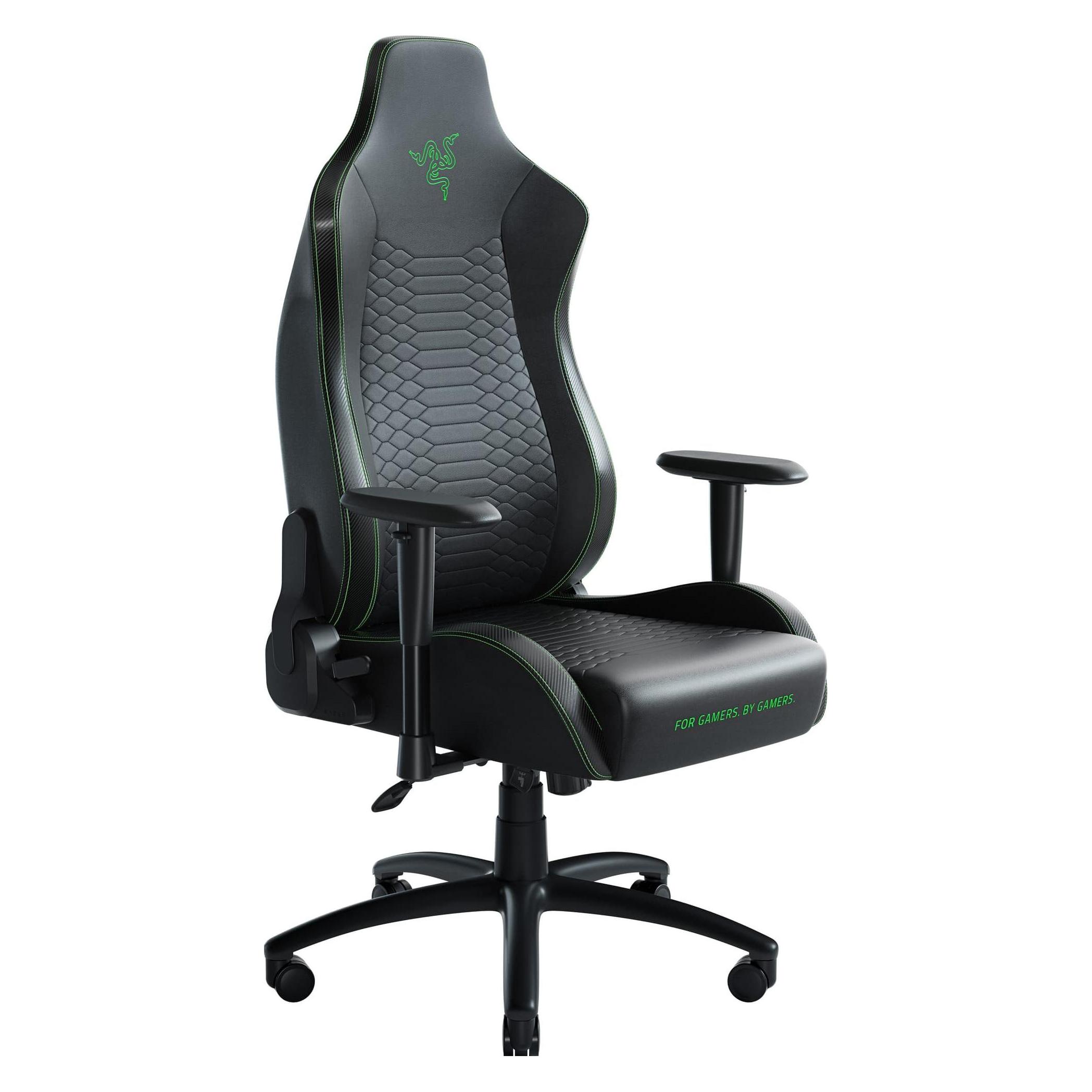 Razer Iskur X XL, Gaming Stuhl, Schwarz, Grün