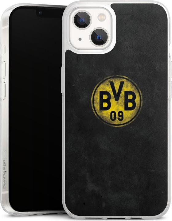 Produktbild DeinDesign Silikon Hülle für Apple iPhone 13 Handyhülle Case Smartphone Schutzhülle BVB Borussia Dortmund (Apple iPhone 13)