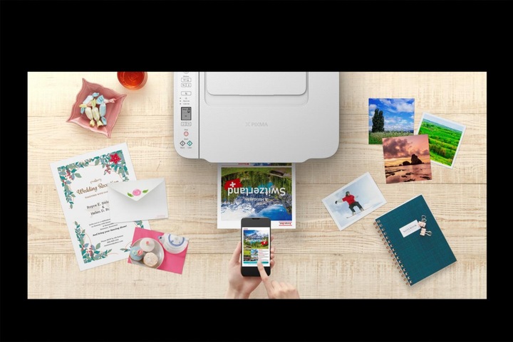 Actual product image Canon PIXMA TS3751i multifunctional system 3-in-1 white (Colour)
