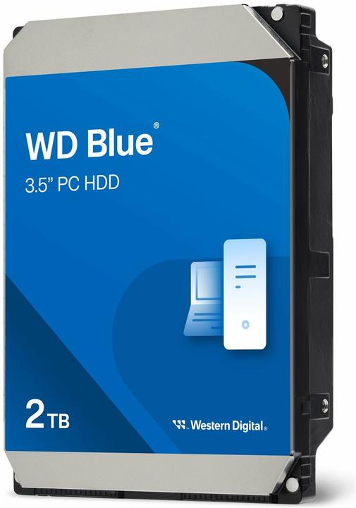 Actual product image WD Blue (2 TB, 3.5", SMR)