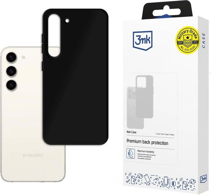 Produktbild 3MK Matt Case Soft Touch Silikonhülle Series (Samsung Galaxy S23+)