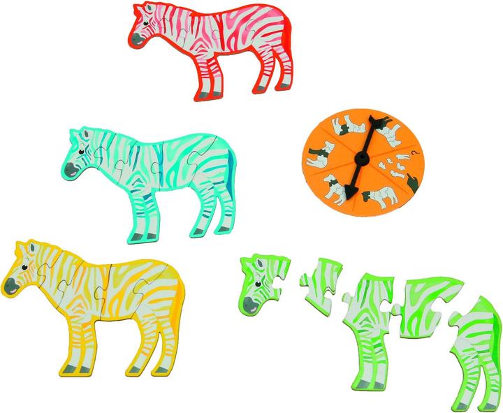 Actual product image Beleduc Zebra party (21 pieces)