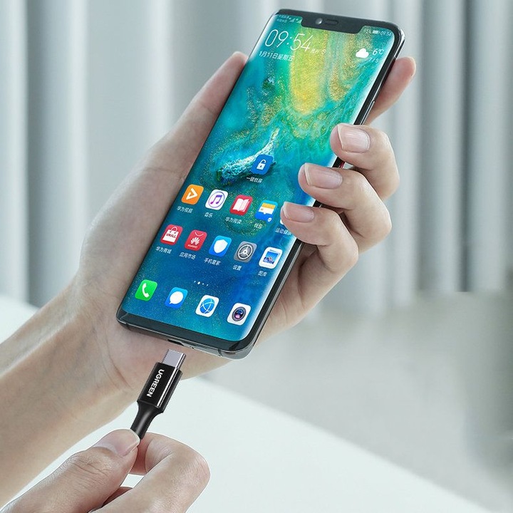 Image du produit Ugreen USB C – USB C (2 m, USB 2.0)