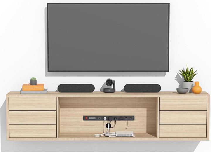 Produktbild Logitech Tap PC Mount Off-white WW