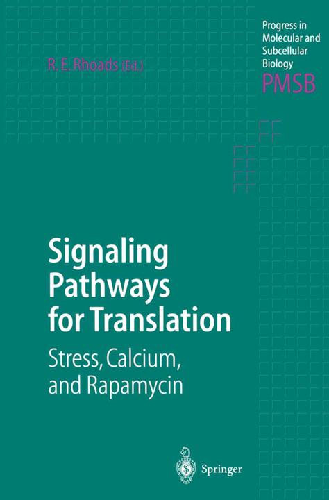 Signaling Pathways for Translation (Englisch, Robert E. Rhoads, Robert Rhoads, 2010)