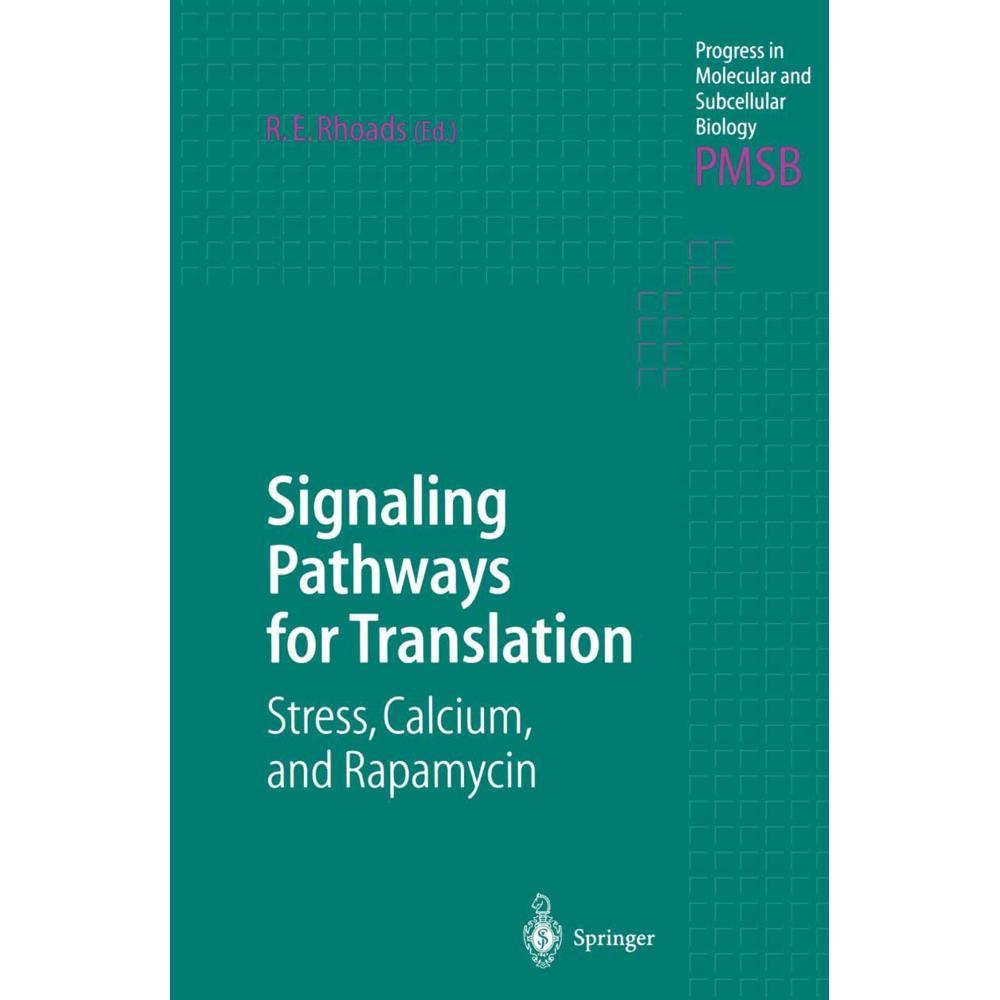 Signaling Pathways for Translation, Fachbücher von Robert E. Rhoads