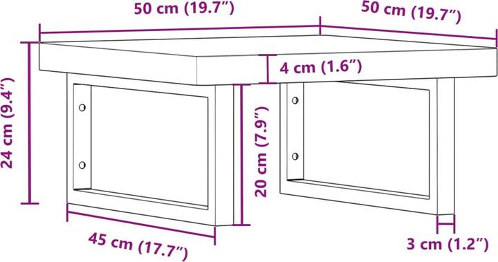 Image du produit vidaXL Waschtischplatte