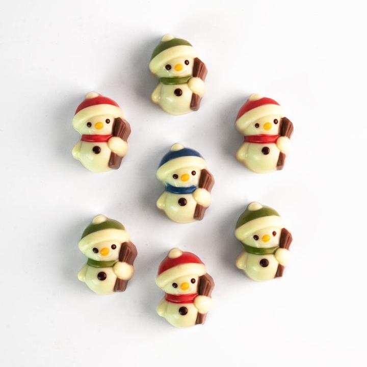 Produktbild miniSchoggi Pralinenform Schneemann