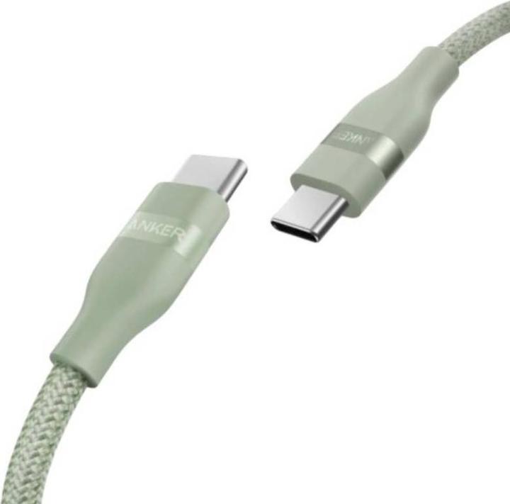 Produktbild Anker Ultra Soft Kabel - USB-C zu USB-C - 240W - 0.9M - Grün (0.90 m, 240 W)