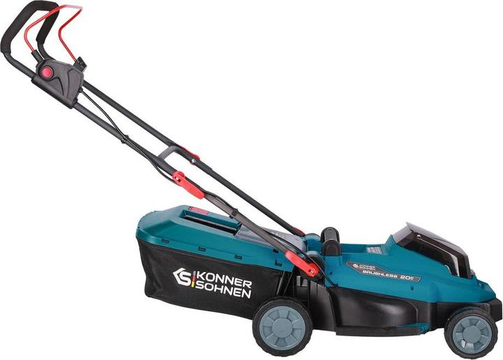 Actual product image Könner & Söhnen Cordless Lawn Mower Without Batteries And Charger 33lm-20v (Rechargeable battery operated)
