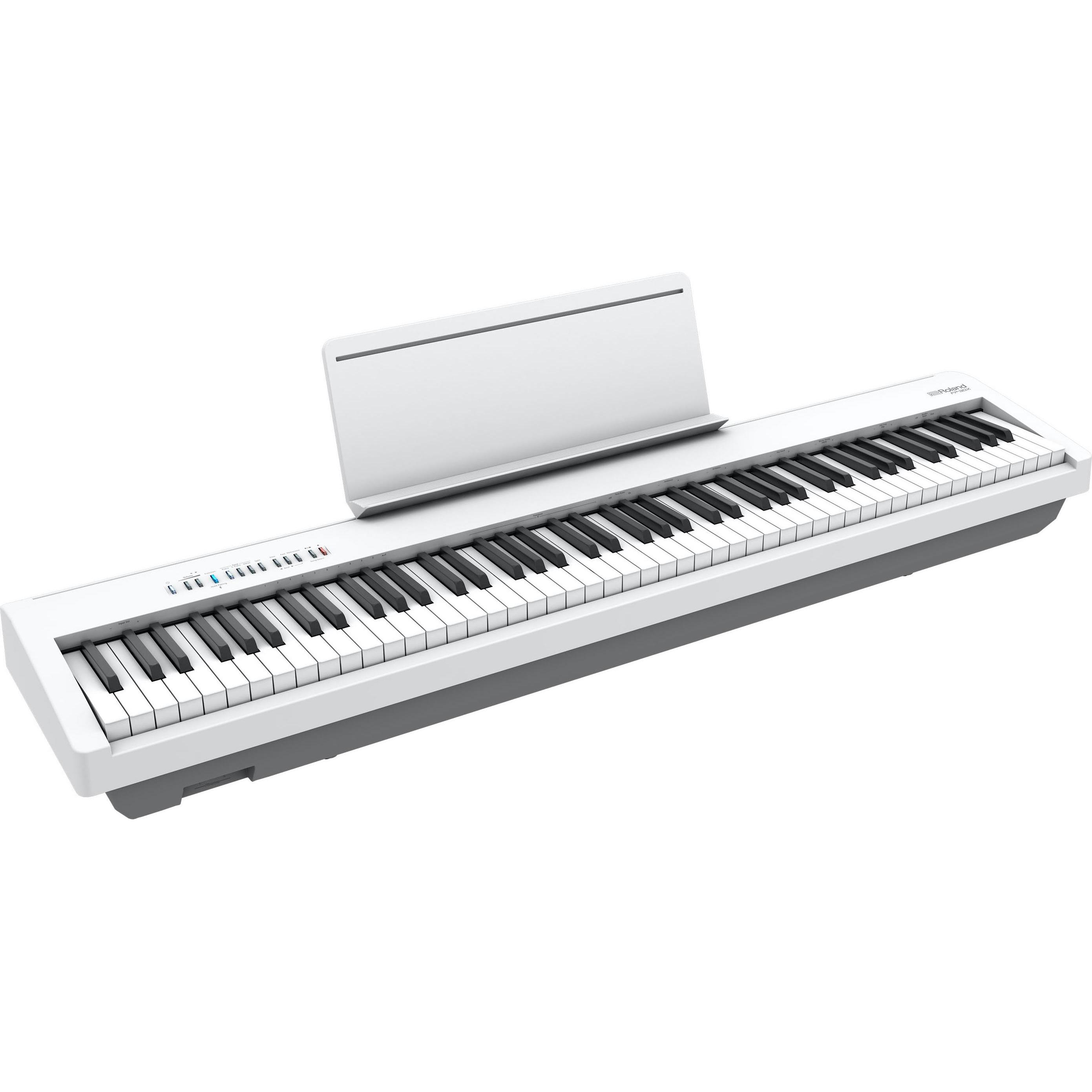 Roland FP-30X (88 Tasten), Keyboard, Weiss