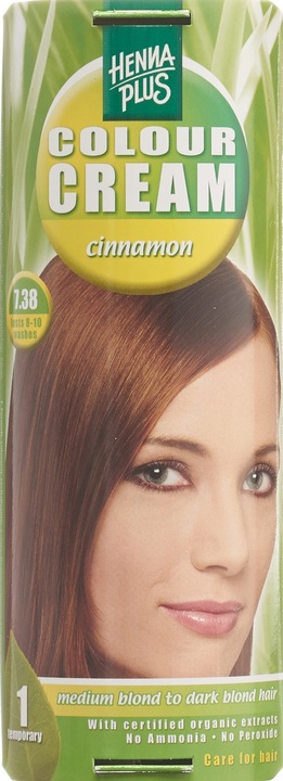 Produktbild Hennaplus Colour Cream (7.38 Zimt)